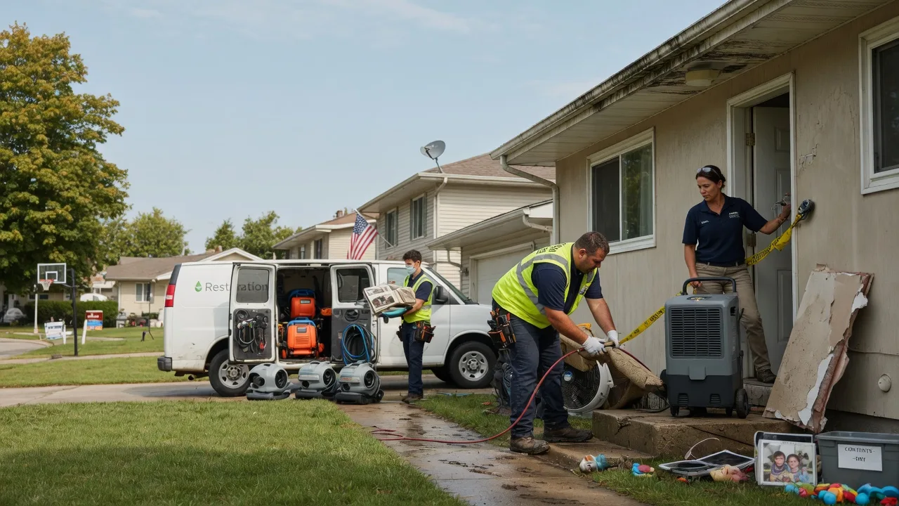 Water Damage Restoration in Rhoadesville, VA near me